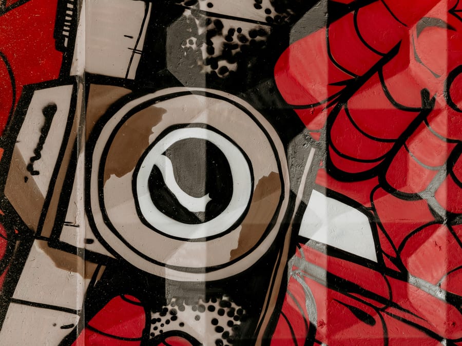 cartoon of spiderman with camera