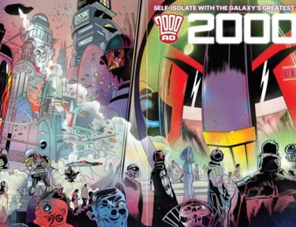How legendary weekly British comic, 2000 AD, survived Covid-19 and thrived